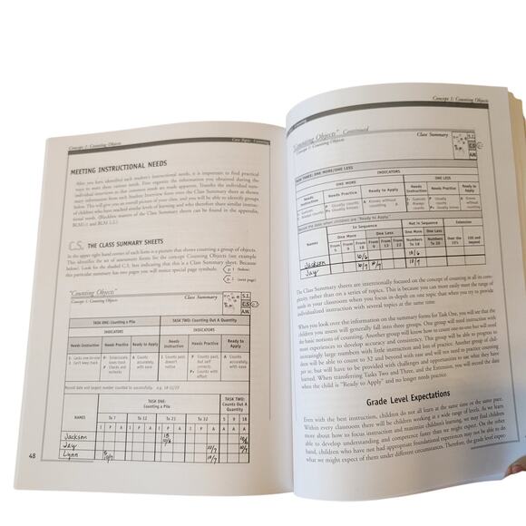 Counting Objects Book 1 Kathy Richardson 45 Student Forms Assessing Math Concept - Picture 5 of 14